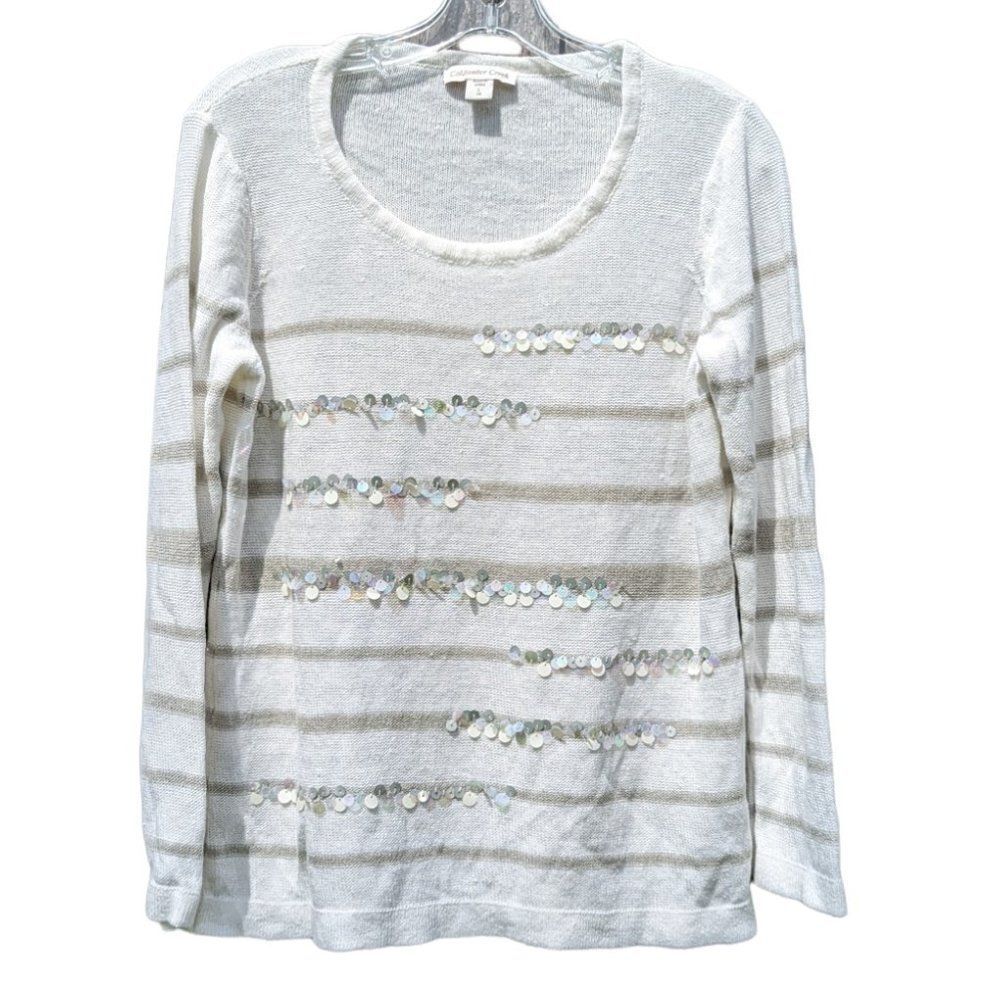 Coldwater Creek Sweater with Sequins